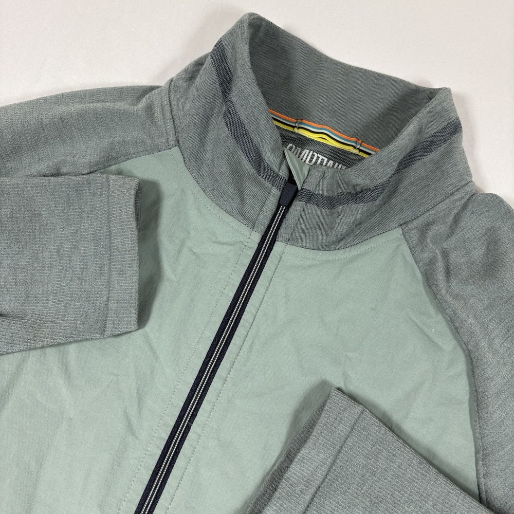 Smartwool Lead Gray Intraknit Active Merino Wool Full Zip Jacket Mens L Gorpcore